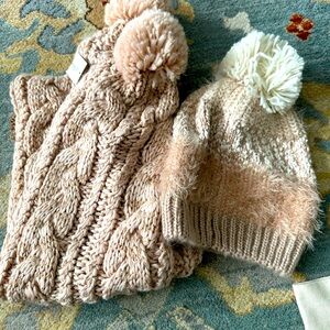 toboggan and scarf .